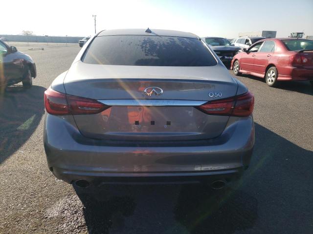 JN1EV7AP9KM519302 - 2019 INFINITI Q50 LUXE CHARCOAL photo 6