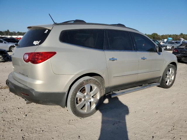 1GNKRLED4CJ217391 - 2012 CHEVROLET TRAVERSE LTZ TAN photo 3