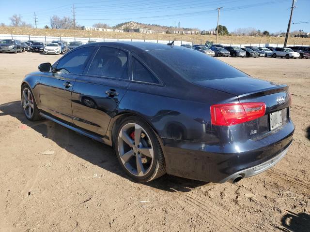 WAUHGAFC1FN019980 - 2015 AUDI A6 PRESTIGE ლურჯი ფოტო 2