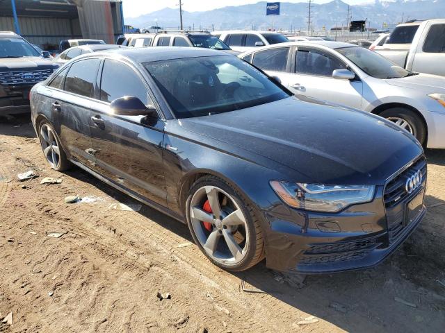 WAUHGAFC1FN019980 - 2015 AUDI A6 PRESTIGE BLUE photo 4