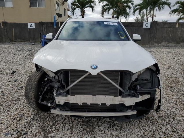 5UXTR9C52JLC72565 - 2018 BMW X3 XDRIVE30I WHITE photo 5