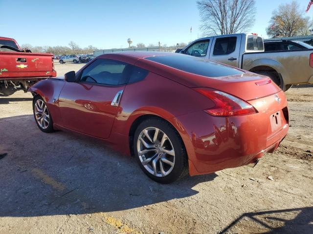 JN1AZ4EH2EM632145 - 2014 NISSAN 370Z BASE RED photo 2