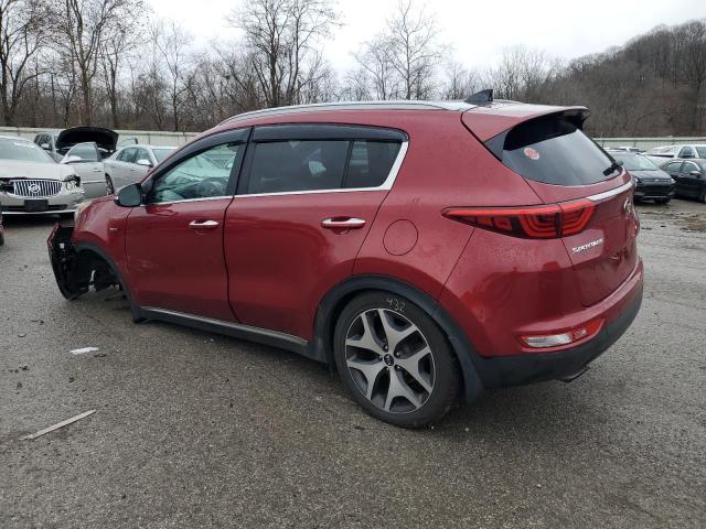 KNDPRCA62H7129014 - 2017 KIA SPORTAGE SX RED photo 2