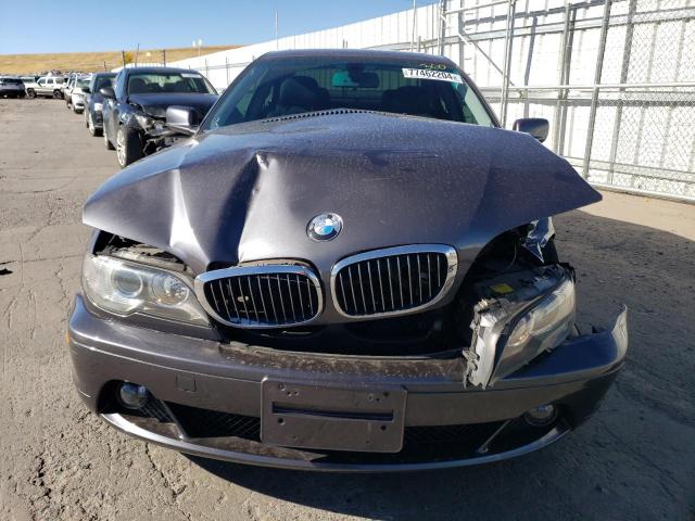 WBABD33455PL06393 - 2005 BMW 325 CI GRAY photo 5