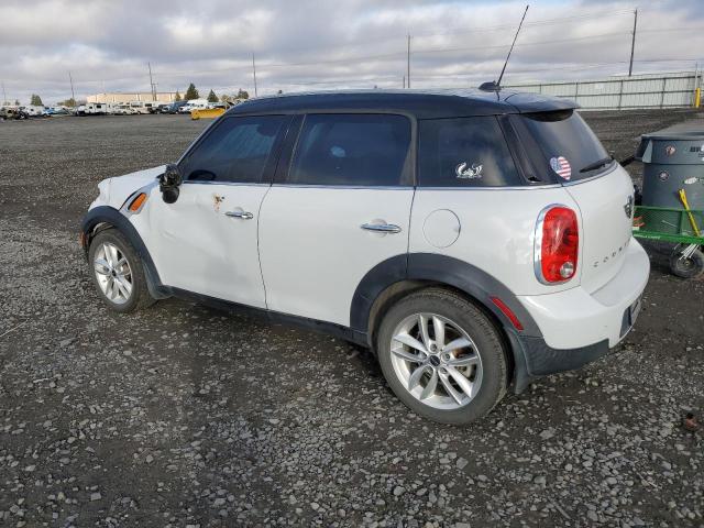 WMWZB3C56EWR41240 - 2014 MINI COOPER COUNTRYMAN WHITE photo 2