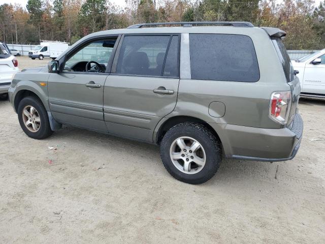 5FNYF18707B017515 - 2007 HONDA PILOT EXL GRAY photo 2