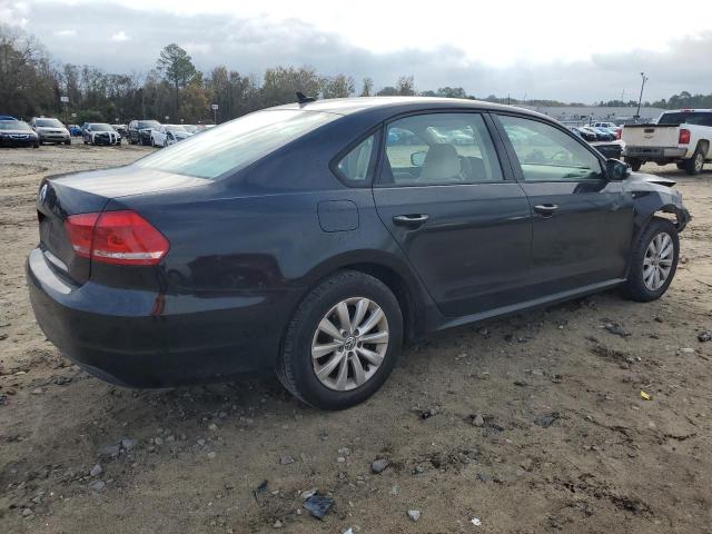 1VWAH7A32DC145248 - 2013 VOLKSWAGEN PASSAT S BLACK photo 3