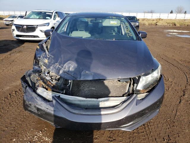 19XFB2F81FE038494 - 2015 HONDA CIVIC EX GRAY photo 5