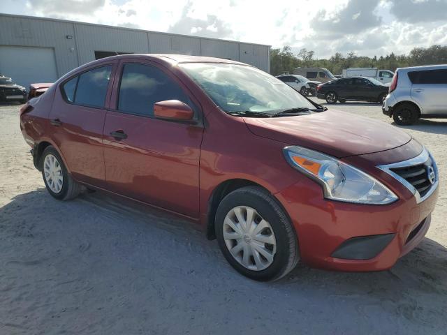 3N1CN7AP6KL818098 - 2019 NISSAN VERSA S RED photo 4