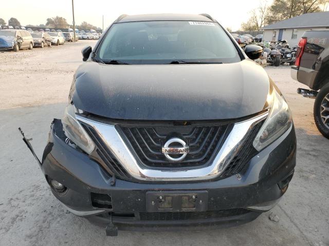 5N1AZ2MH1JN117849 - 2018 NISSAN MURANO S BLACK photo 5