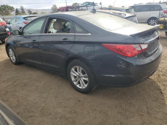 5NPEB4AC6DH724865 - 2013 HYUNDAI SONATA GLS BLUE photo 2