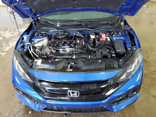 SHHFK7H52HU200340 - 2017 HONDA CIVIC EX BLUE photo 11