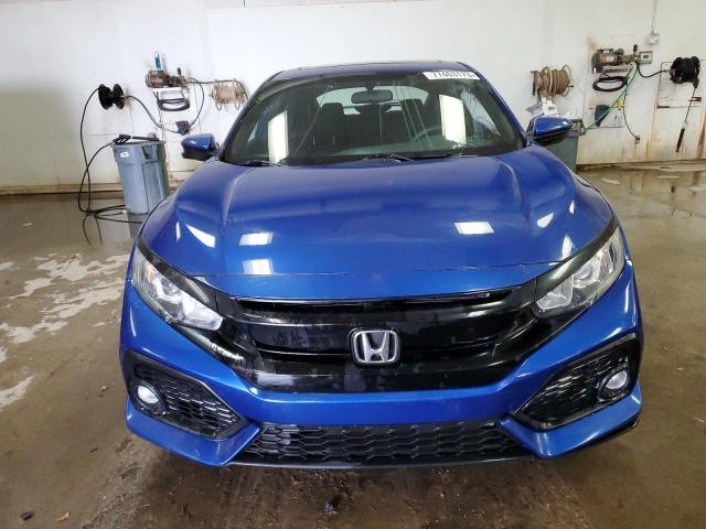 SHHFK7H52HU200340 - 2017 HONDA CIVIC EX BLUE photo 5