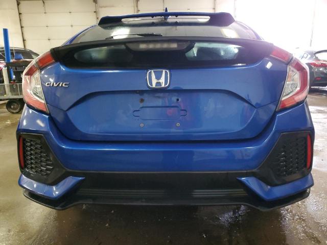 SHHFK7H52HU200340 - 2017 HONDA CIVIC EX BLUE photo 6