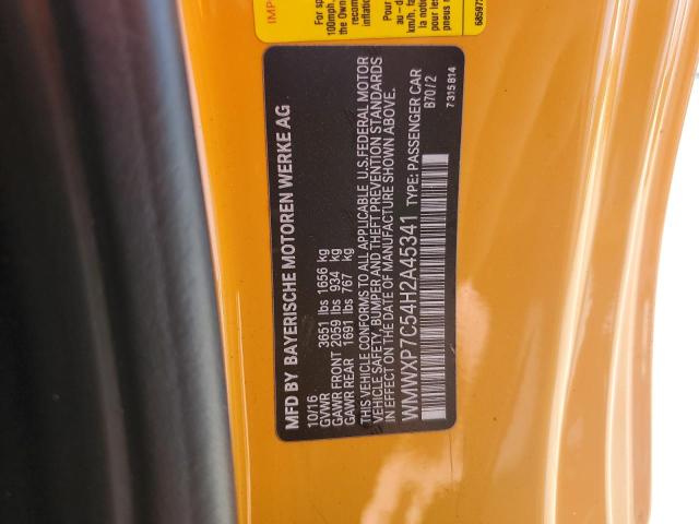 WMWXP7C54H2A45341 - 2017 MINI COOPER S ORANGE photo 14