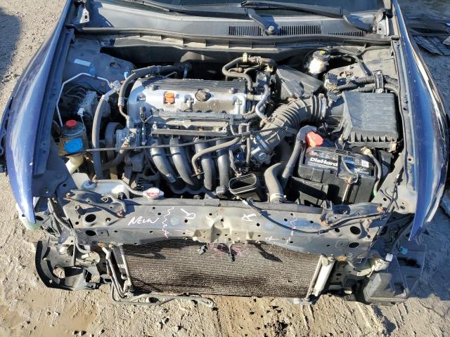 1HGCP2F37CA000115 - 2012 HONDA ACCORD LX BLUE photo 11