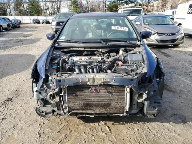 1HGCP2F37CA000115 - 2012 HONDA ACCORD LX BLUE photo 5