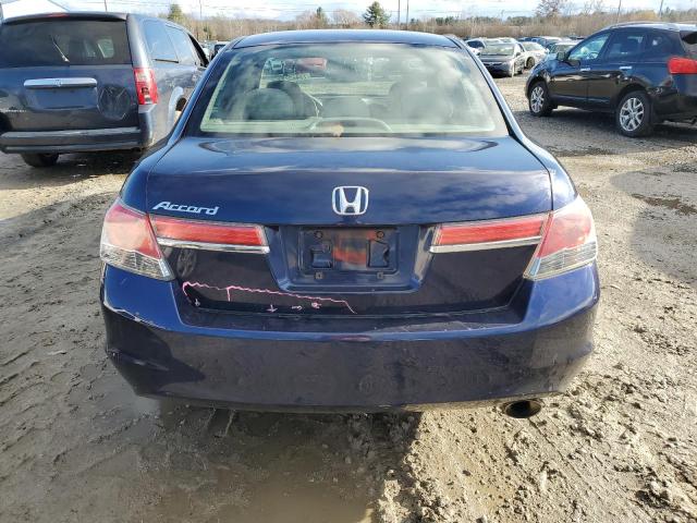 1HGCP2F37CA000115 - 2012 HONDA ACCORD LX BLUE photo 6