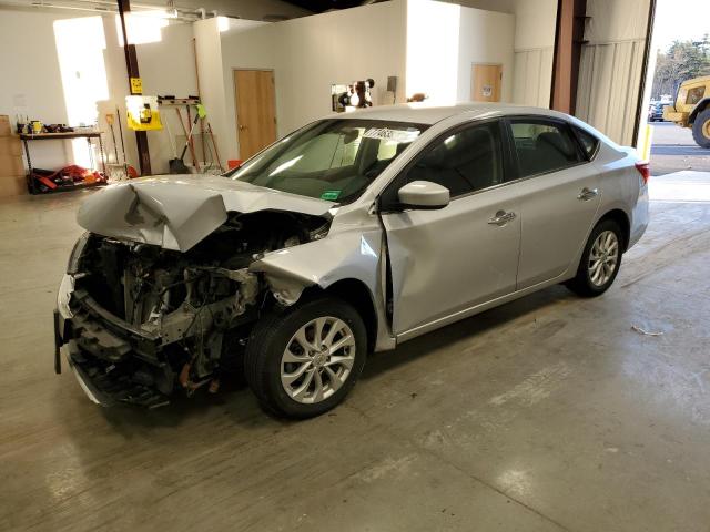 3N1AB7AP1KY363535 - 2019 NISSAN SENTRA S SILVER photo 1