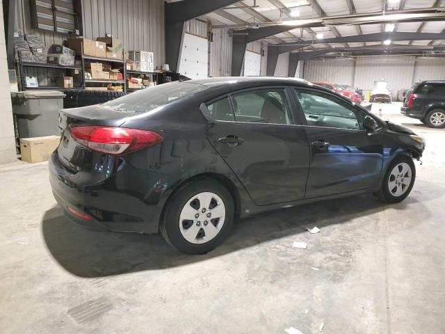 3KPFK4A71JE238617 - 2018 KIA FORTE LX BLACK photo 3