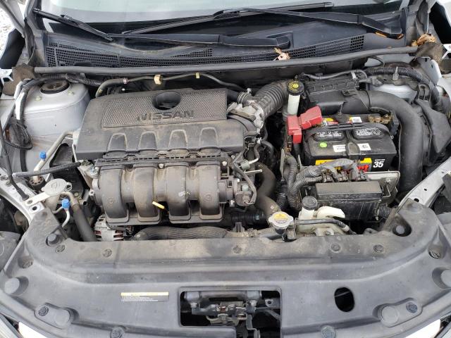 3N1AB7AP6HL638807 - 2017 NISSAN SENTRA S SILVER photo 11