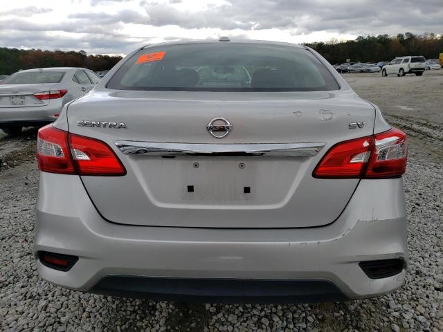 3N1AB7AP6HL638807 - 2017 NISSAN SENTRA S SILVER photo 6