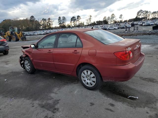 JTDBR32E142037710 - 2004 TOYOTA COROLLA CE RED photo 2