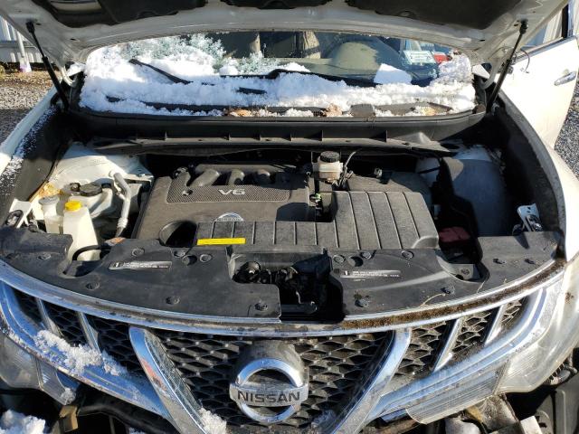 JN8AZ1MW8CW232883 - 2012 NISSAN MURANO S WHITE photo 12