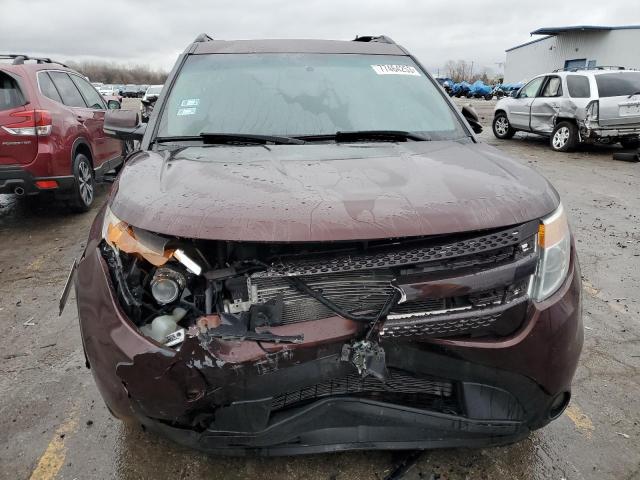 1FMHK8F87CGA94698 - 2012 FORD EXPLORER LIMITED BURGUNDY photo 5