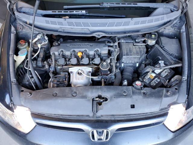 2HGFG12908H550878 - 2008 HONDA CIVIC EXL შავი ფოტო 11