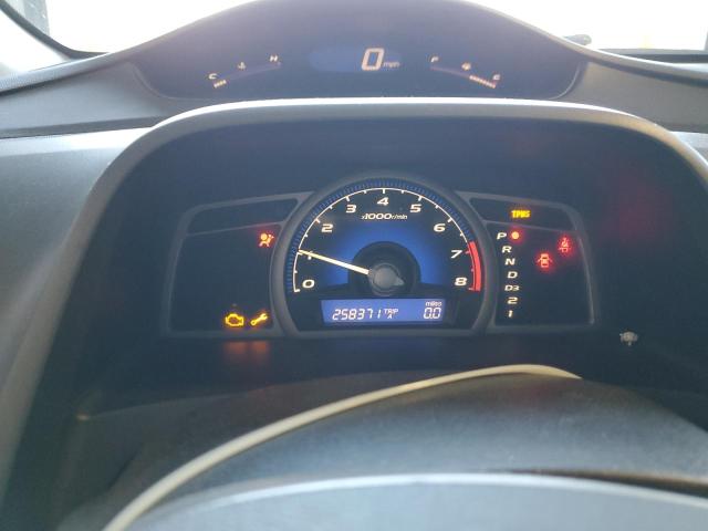 2HGFG12908H550878 - 2008 HONDA CIVIC EXL შავი ფოტო 9