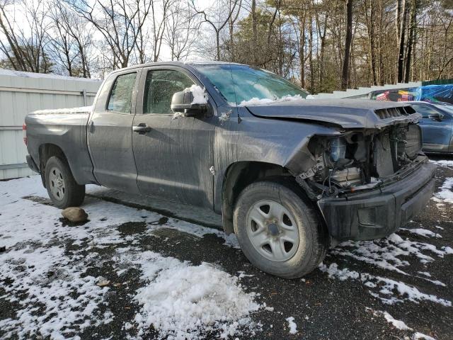 5TFUM5F15EX056355 - 2014 TOYOTA TUNDRA DOUBLE CAB SR/SR5 GRAY photo 4