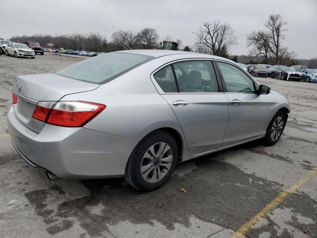 1HGCR2F33EA249458 - 2014 HONDA ACCORD LX SILVER photo 3