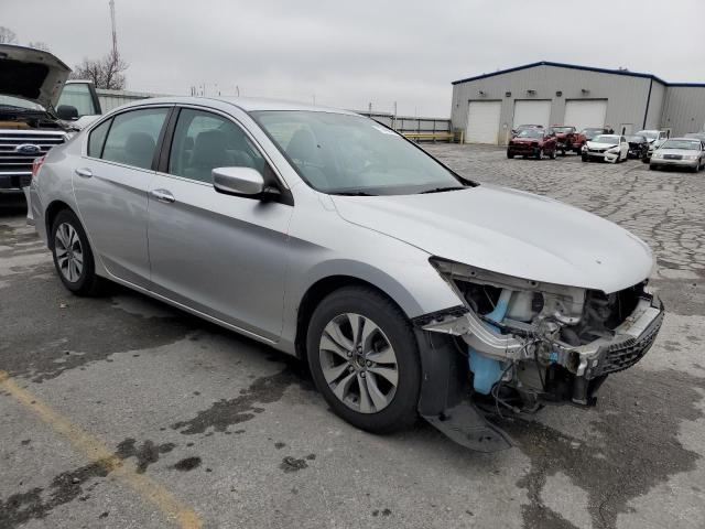 1HGCR2F33EA249458 - 2014 HONDA ACCORD LX SILVER photo 4