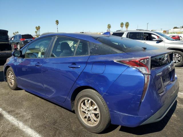 JTDKARFUXH3054372 - 2017 TOYOTA PRIUS BLUE photo 2