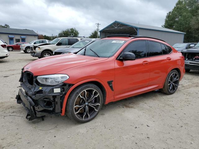 5YMUJ0C02M9F36986 - 2021 BMW X4 M COMPETITION ORANGE photo 1