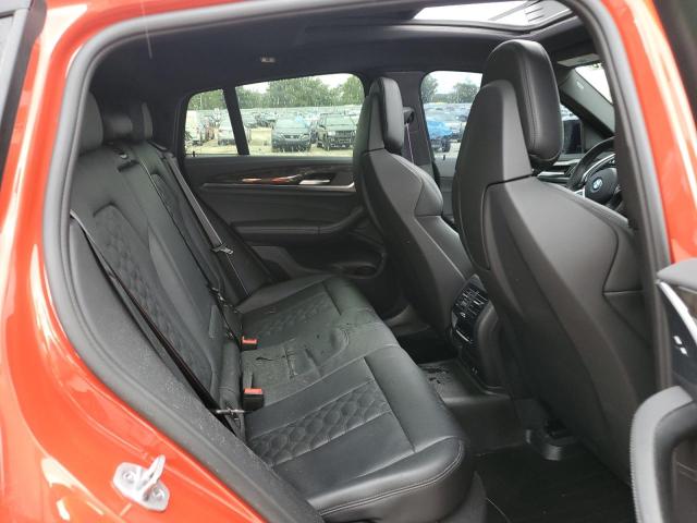 5YMUJ0C02M9F36986 - 2021 BMW X4 M COMPETITION ORANGE photo 10