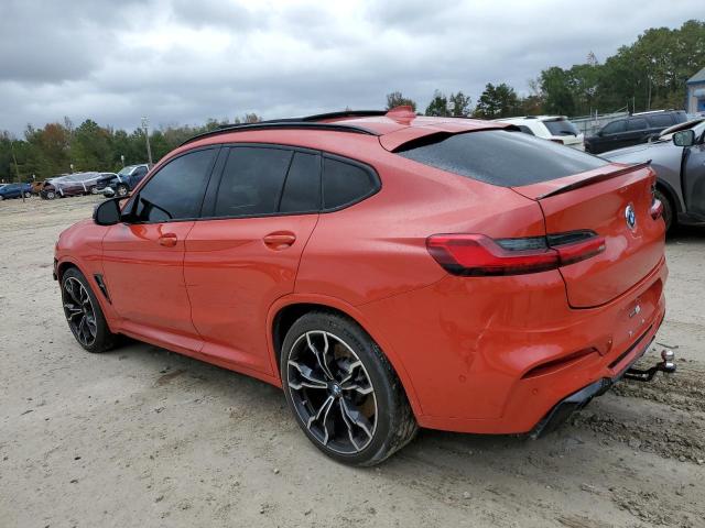 5YMUJ0C02M9F36986 - 2021 BMW X4 M COMPETITION ORANGE photo 2