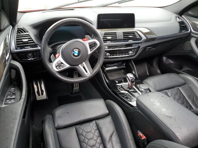 5YMUJ0C02M9F36986 - 2021 BMW X4 M COMPETITION ORANGE photo 8