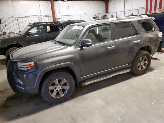 JTEBU5JR8A5011948 - 2010 TOYOTA 4RUNNER SR5 GRAY photo 1