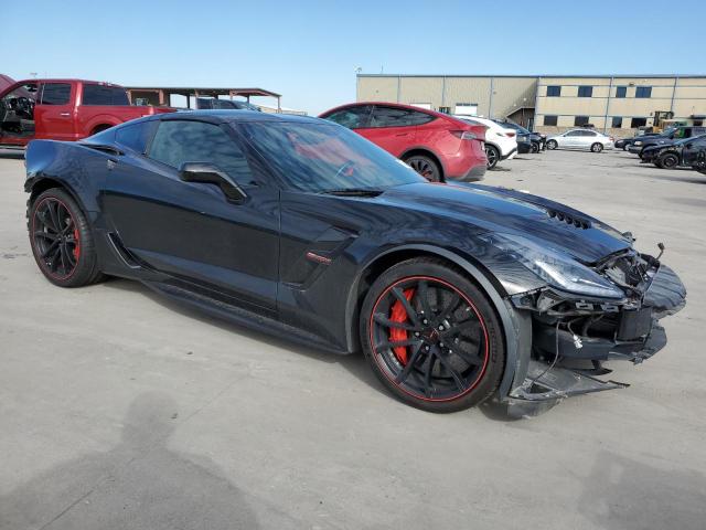 1G1Y12D75H5120533 - 2017 CHEVROLET CORVETTE GRAND SPORT 3LT BLACK photo 4