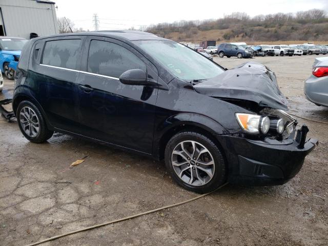 1G1JC6SH0C4147992 - 2012 CHEVROLET SONIC LT BLACK photo 4