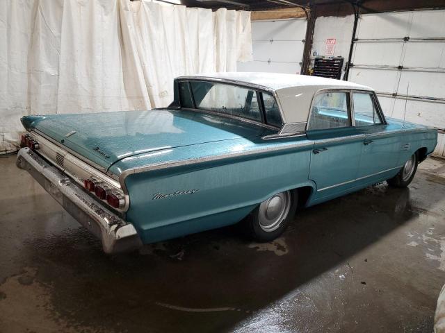 4W42Y537013 - 1964 MERCURY MONTEREY BLUE photo 3