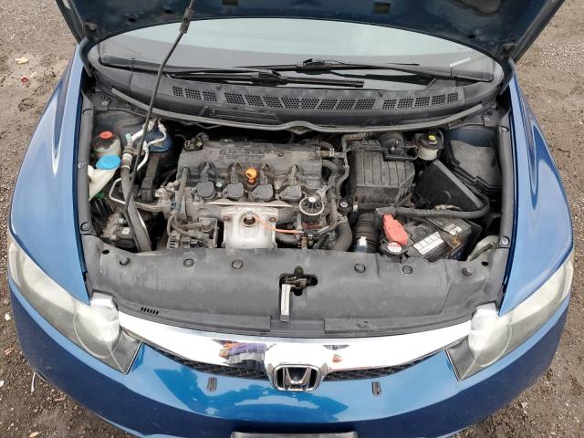 2HGFA1F61BH012585 - 2011 HONDA CIVIC LX-S BLUE photo 11