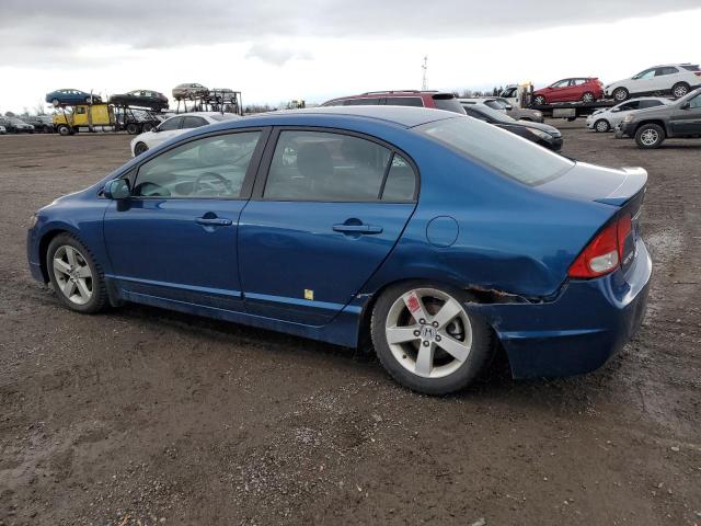 2HGFA1F61BH012585 - 2011 HONDA CIVIC LX-S BLUE photo 2