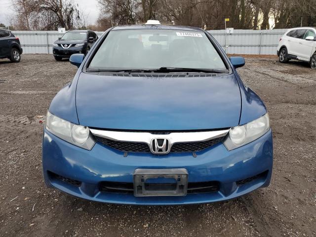 2HGFA1F61BH012585 - 2011 HONDA CIVIC LX-S BLUE photo 5