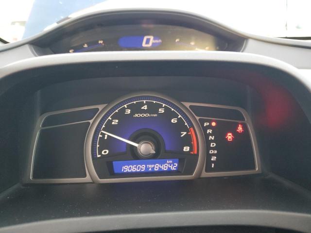 2HGFA1F61BH012585 - 2011 HONDA CIVIC LX-S BLUE photo 9