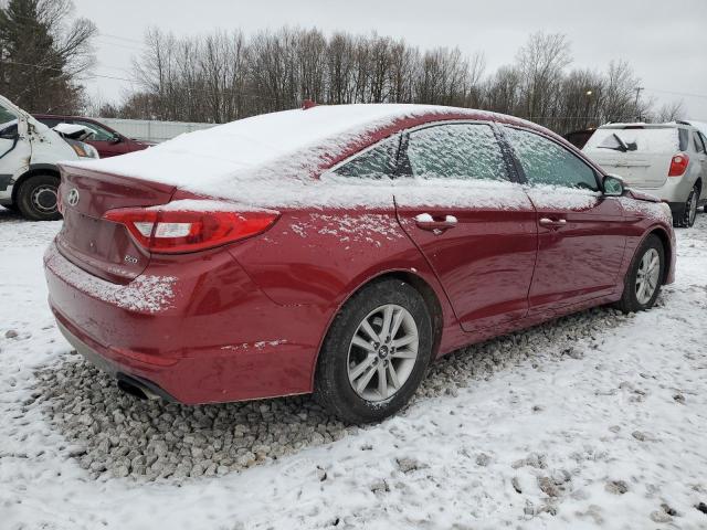 5NPE24AAXGH431831 - 2016 HYUNDAI SONATA ECO RED photo 3