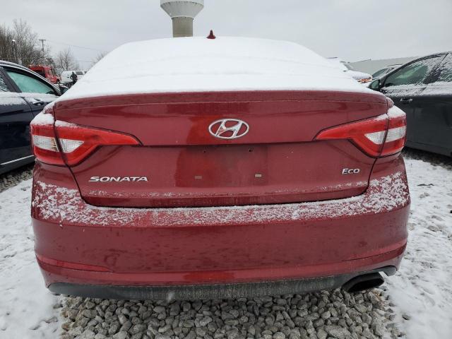 5NPE24AAXGH431831 - 2016 HYUNDAI SONATA ECO RED photo 6