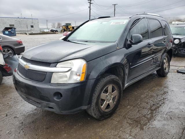 2CNDL13F886301726 - 2008 CHEVROLET EQUINOX LS BLACK photo 1